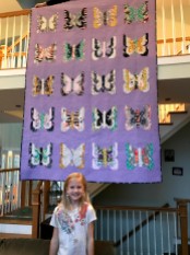 Granddaughter's quilt - made by her mom
