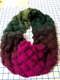 Eternity scarf for my daughter